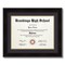 ArtToFrames 13x17 inch Diploma Frame - Framed with Black and Gold Mats, Comes with Regular Acrylic and Sawtooth Hanger for Wall Hanging (D-13x17)
